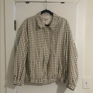 Women's Cream & Olive Lightweight Jacket